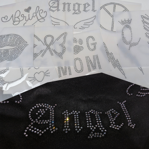 10-Sheet Crystal Rhinestone Transfers