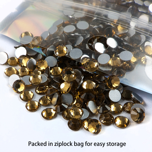 SS20 Light Topaz Glass Rhinestones
