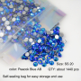 genie crystal peacock blue AB rhinestones