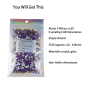Genie Crystal Light Amethyst AB Glass Rhinestones