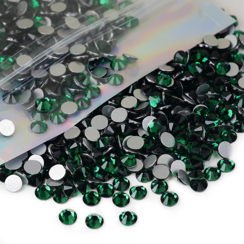 ss20 Emerald Glass Rhinestones