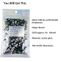 ss20 Emerald Glass Rhinestones