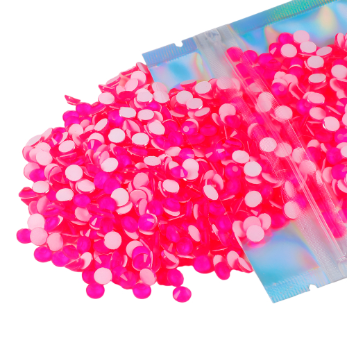 ss20 Neon Hot Pink Flatback Rhinestones