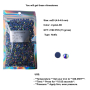 Crystal AB Hotfix Rhinestones – SS6 / SS10 / SS20